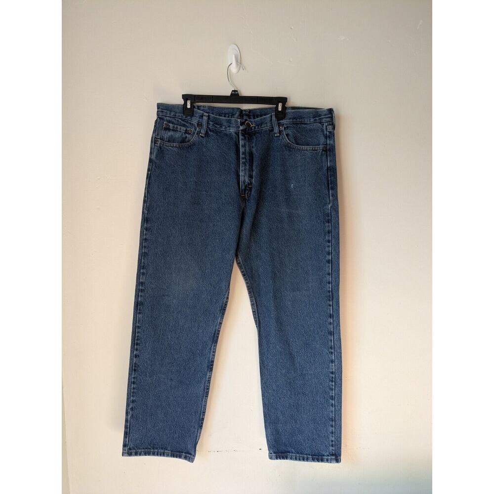 Wrangler Denim Men's Light Blue Jeans Size 40x30 Pants Rn 130273 - Picture 2 of 8